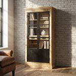 FREEMAN - mobile credenza in legno di mango