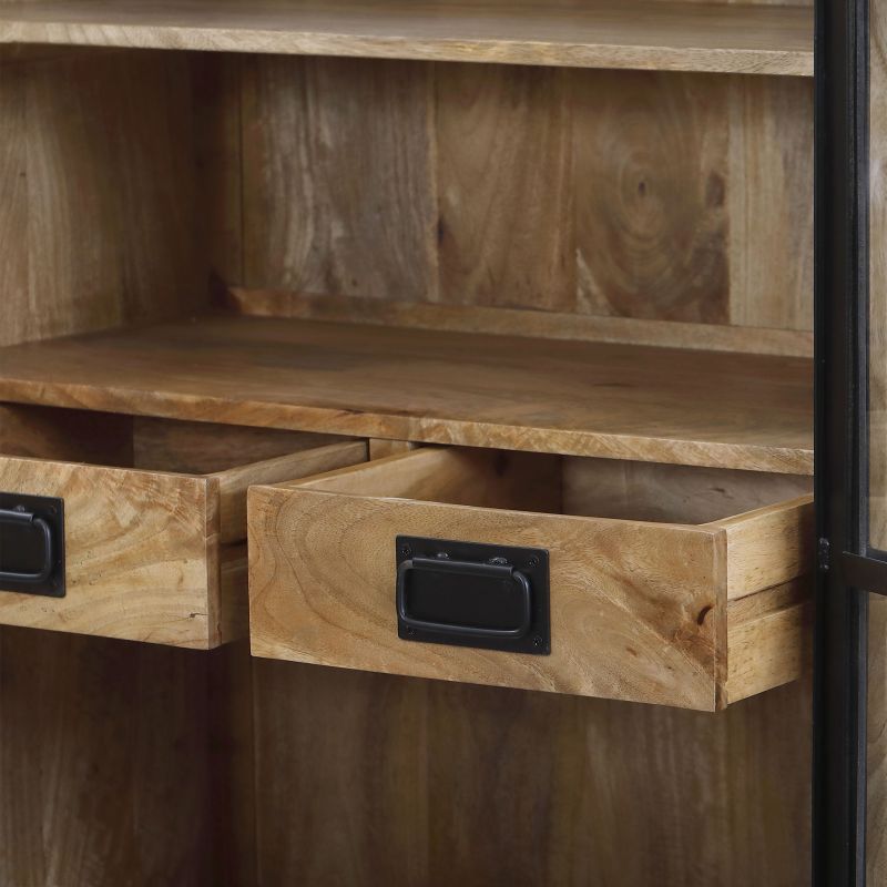 FREEMAN - mobile credenza in legno di mango