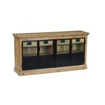 SIENNA - mobile in legno di mango con 2 ante