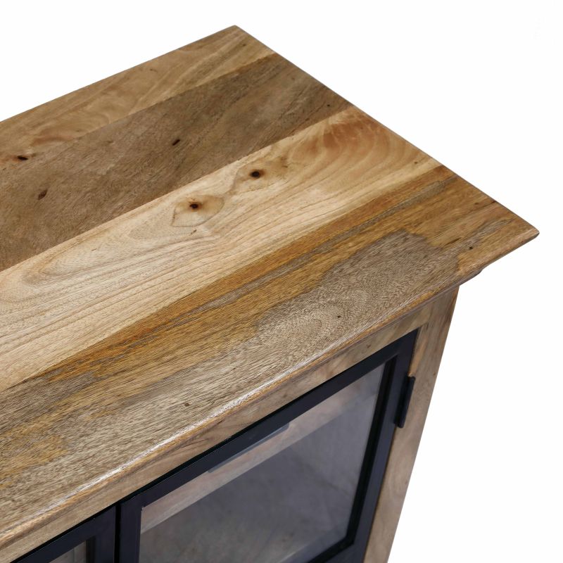 SIENNA - mobile in legno di mango con 2 ante
