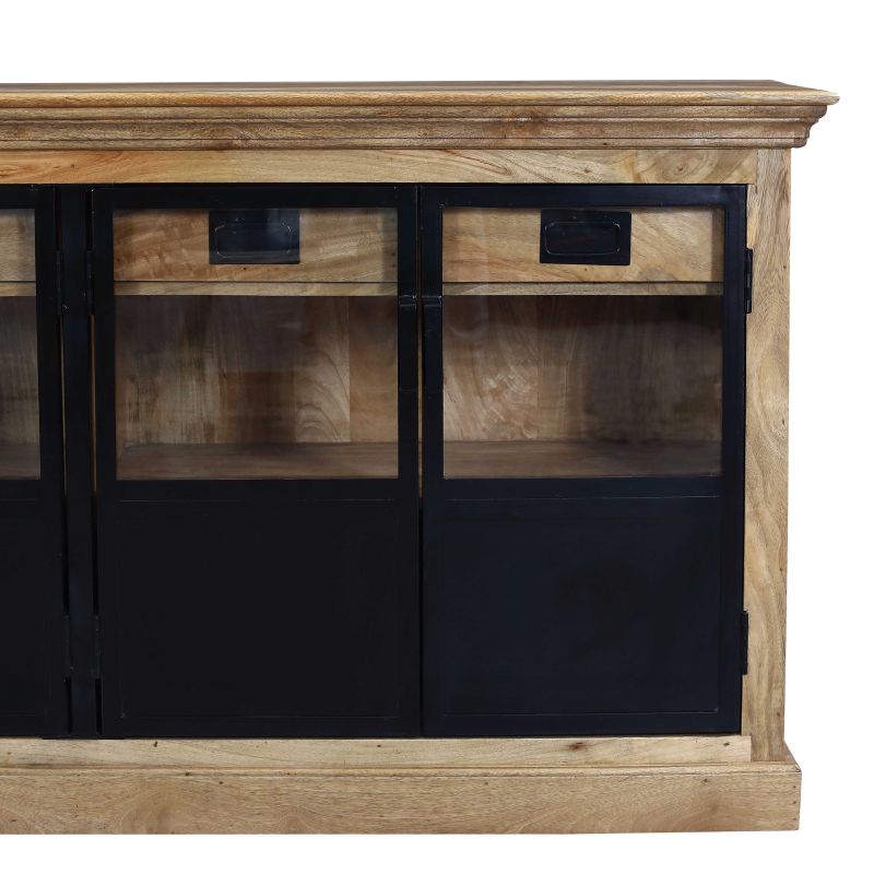 SIENNA - mobile in legno di mango con 2 ante