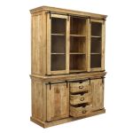 PETRA - mobile in legno di mango con 2 ante, 3 mensole e 3 cassetti