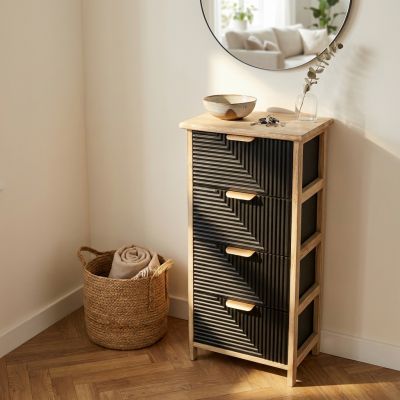 LEXIS - mobiletto in legno con cassetti