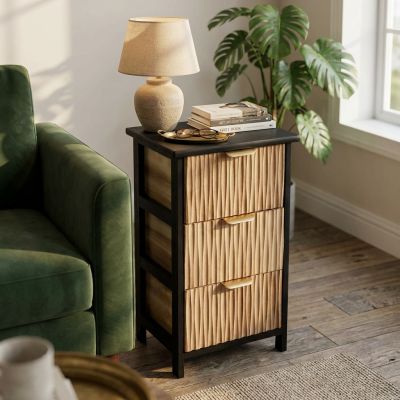 RAISSA - mobiletto in legno con cassetti