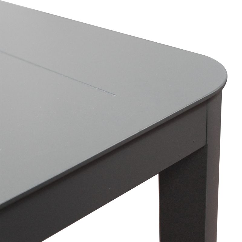 FRIDA - salotto outdoor in alluminio con schienale in corda