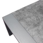 FEDRA - salotto con struttura in alluminio bianco o antracite