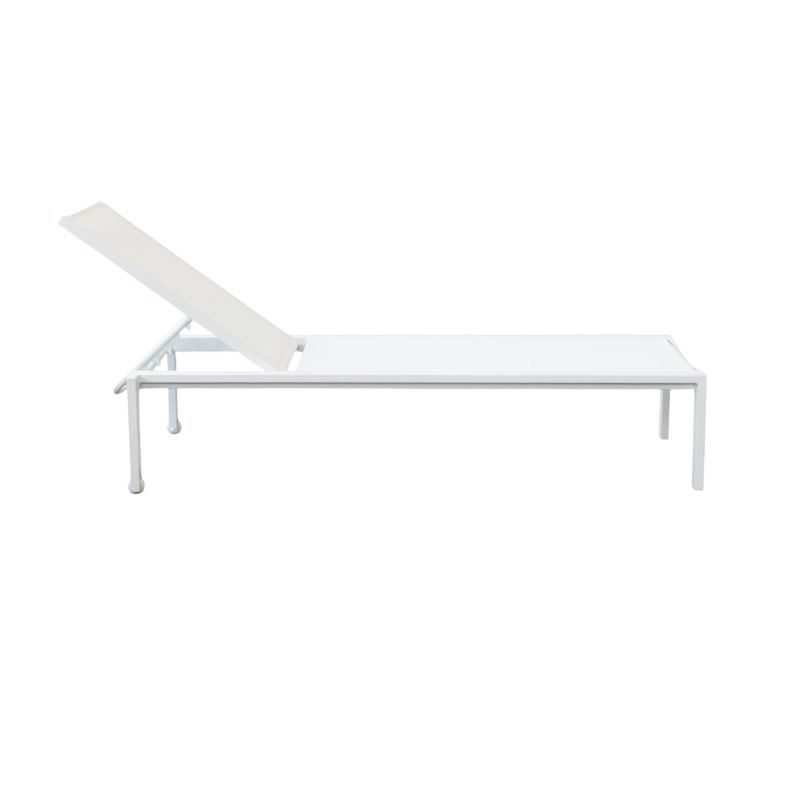 WADDY - lettino impilabile in alluminio e textilene