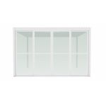 ALABASTER - laterale in policarbonato per pergola bioblimatica 4 m