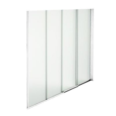 TISAMON - laterale in vetro per pergola bioblimatica 4 m