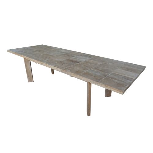 BENEDIKT - tavolo allungabile in teak