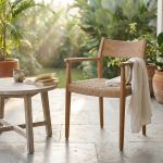 CHATHAM - poltrona impilabile in teak