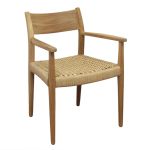 CHATHAM - poltrona impilabile in teak