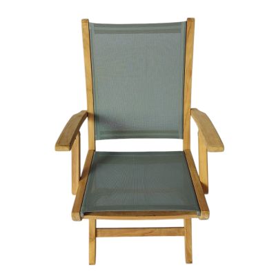 AGALEGA - poltrona pieghevole in teak 