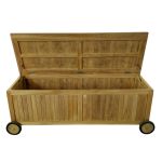BRUMA - box con ruote in teak
