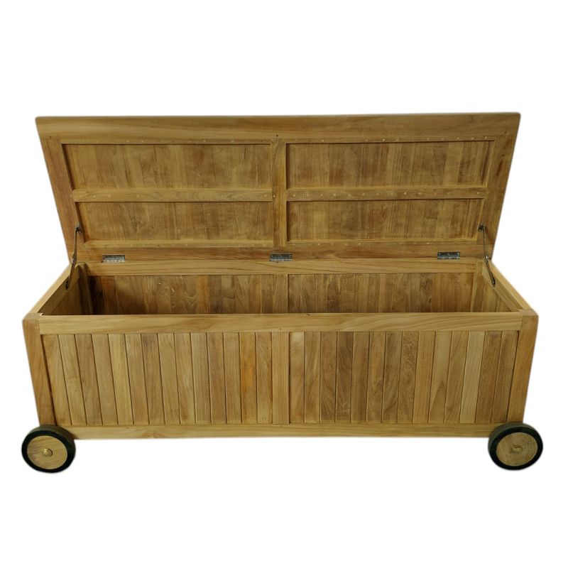 BRUMA - box con ruote in teak