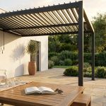 Pergola bioclimatica addossata 3 x 2,5 m