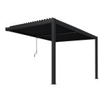 Pergola bioclimatica addossata 4 x 2,5 m