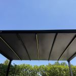 Pergola retrattile motorizzata con led 3 x 4