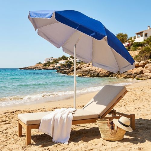 LIZY - ombrellone spiaggia palo alluminio 220/32