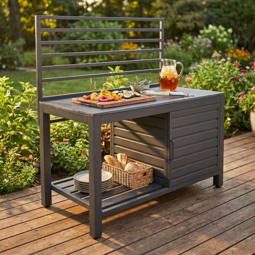 JUNO - modulo appoggio per barbecue