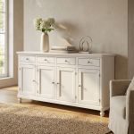 CHRISTOPHER - credenza in legno cm 196 x 43 x 98 h