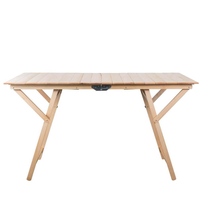 LUDICRUS - tavolo da giardino pieghevole salvaspazio in legno