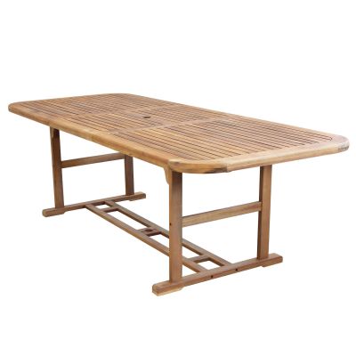 TURRIS - tavolo da giardino allungabile in legno massiccio di acacia 180/240