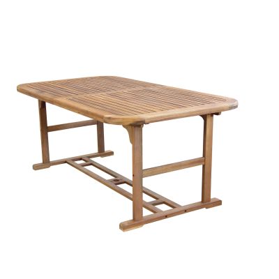 TURRIS - tavolo da giardino allungabile in legno massiccio di acacia 180/240