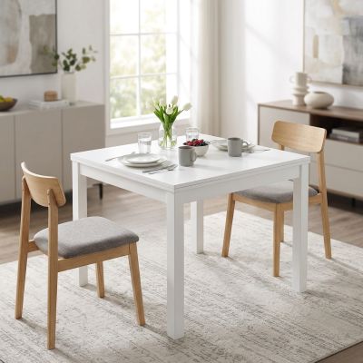 GARRETT - tavolo da pranzo moderno allungabile a libro 100 cm