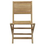 ORATOR - sedia da giardino pieghevole in legno di teak