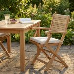ORATOR - poltrona da giardino pieghevole in legno di teak