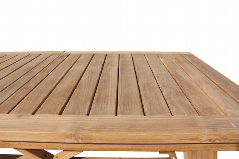 ORATOR - tavolo da giardino allungabile in teak