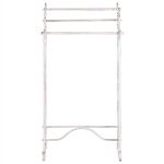 porta asciugamani stile provenzale in ferro verniciato cm 44 x 34 x 90 h