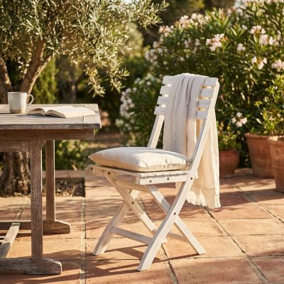 BAETICA - sedia da giardino pieghevole in legno massiccio di acacia