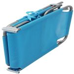 brandina pieghevole prendisole da mare e campeggio in acciaio cm 188 x 55 x 24,5 h
