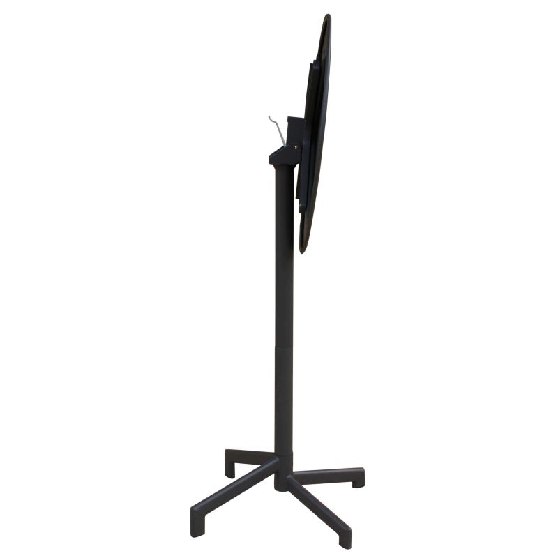 OPERA - set tavolo in metallo cm Ø 60 x 102 h con 2 sgabelli Opera