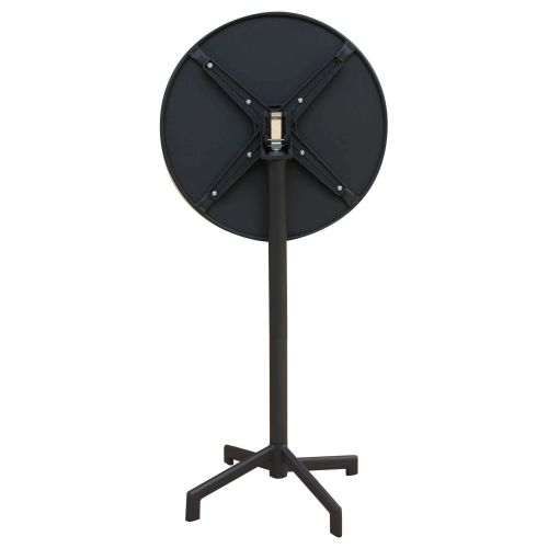 OPERA - set tavolo in metallo cm Ø 60 x 102 h con 2 sgabelli Opera