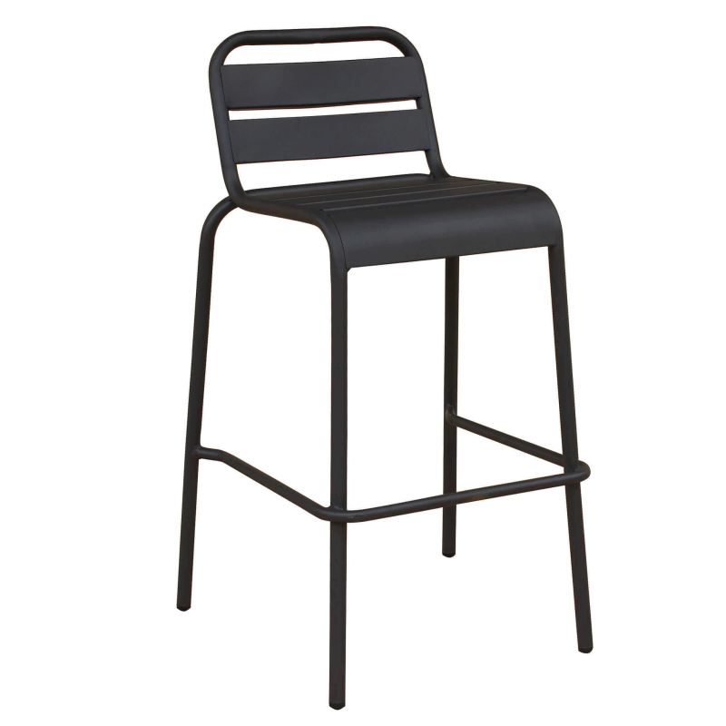 OPERA - set tavolo in metallo cm Ø 60 x 102 h con 2 sgabelli Opera