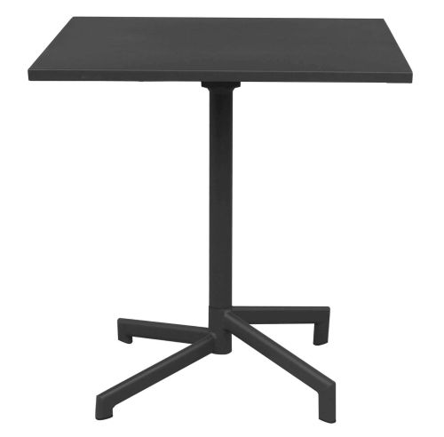 OPERA - set tavolo in metallo cm 70 x 70 x 73 h con 2 sedie Viper