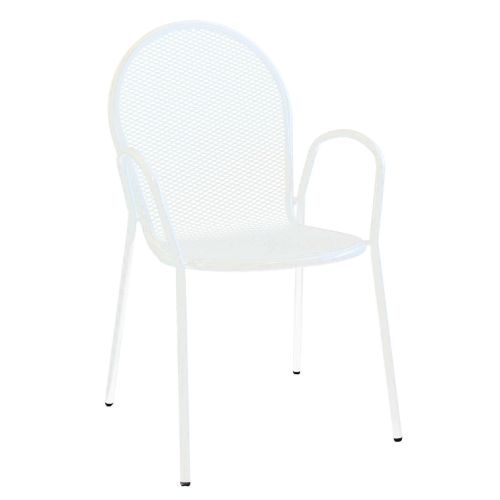 ROMANUS - set tavolo in metallo cm 60 x 60 x 72 h con 2 poltrone Maris