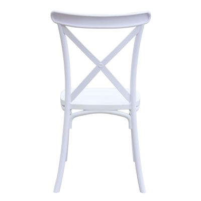 POLY - sedia da esterno vintage in resina