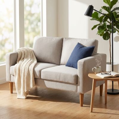 BOLT - divano in tessuto stile scandinavo