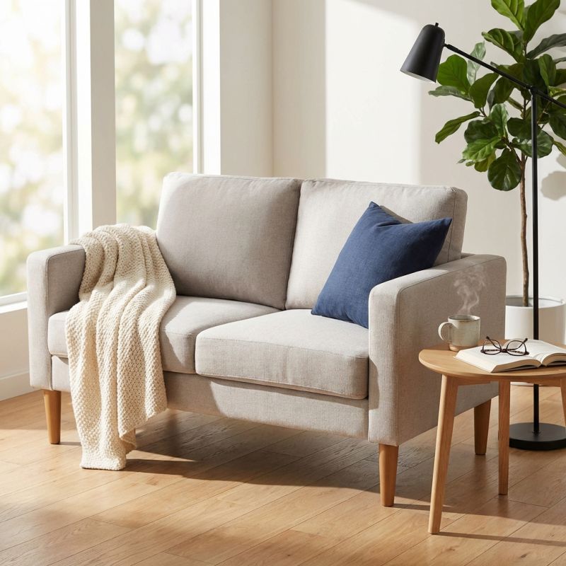 BOLT - divano in tessuto stile scandinavo
