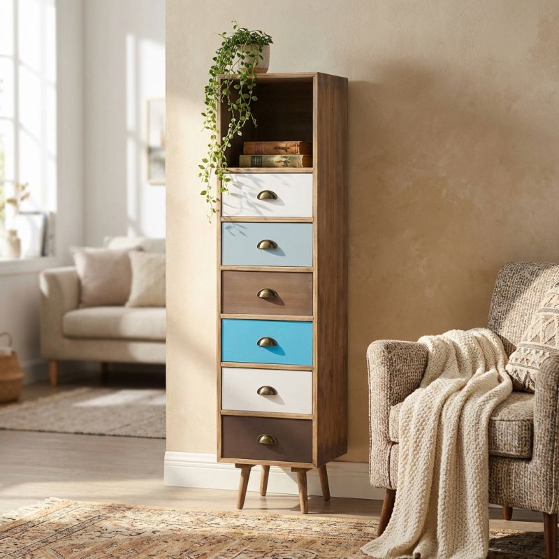 ADELINE - cassettiera in legno