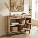 PINUS - credenza con 2 cassetti