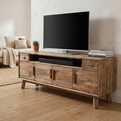 PINUS - porta TV con 2 cassetti