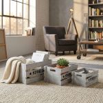 COOPER - set di 3 cassette in legno