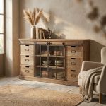 CECILE - madia in legno