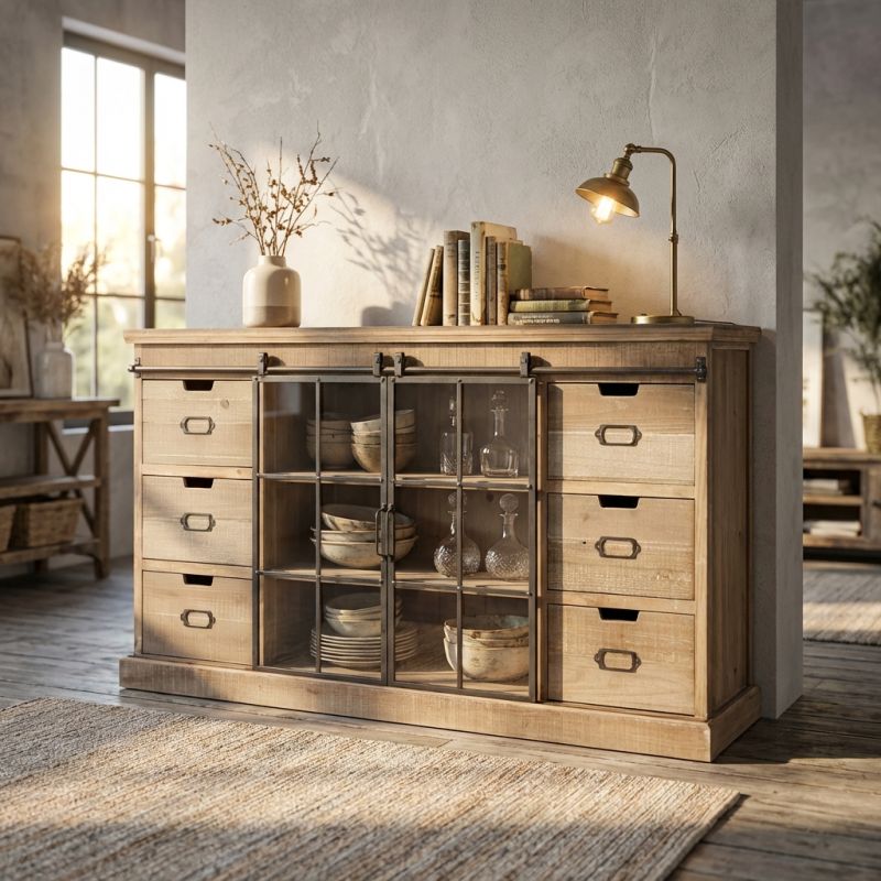 CECILE - madia in legno
