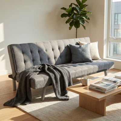 ADAM - divano letto moderno in tessuto
